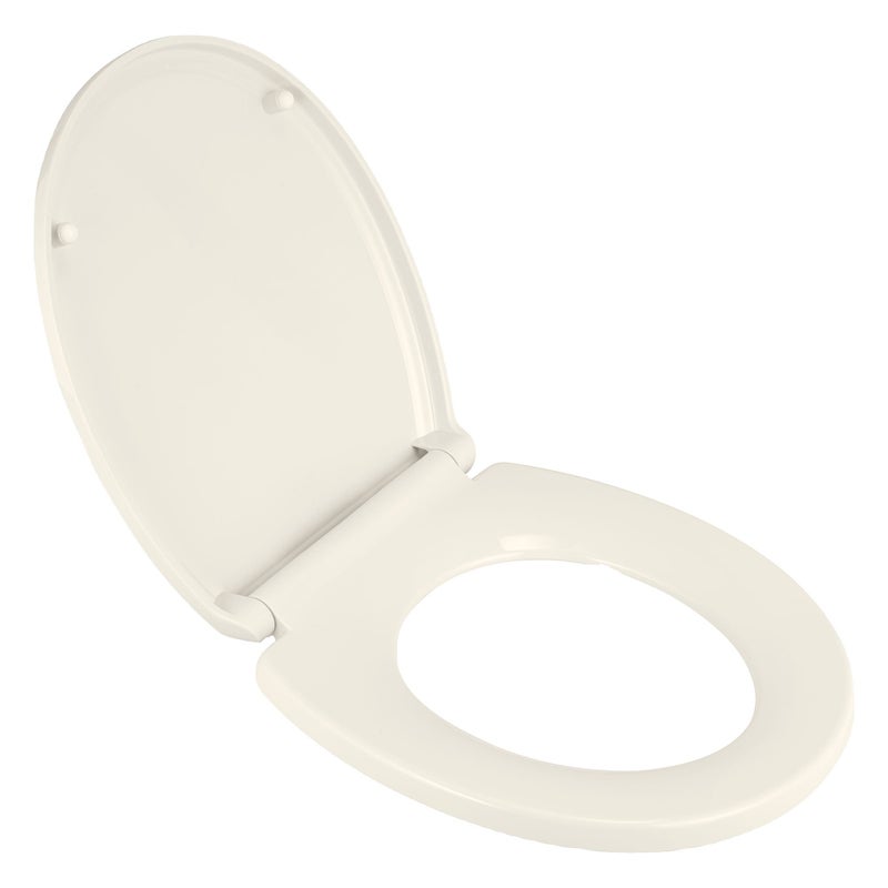 American Standard 5020B65G.222 Traditional Luxury Toilet Seat, Slow-Close, Round Front, Linen - Image 2
